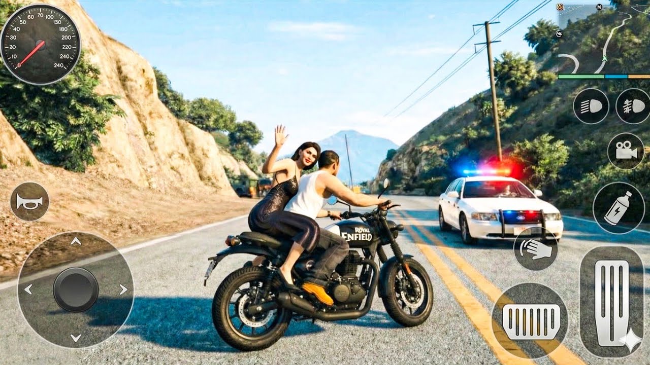 Motorcycle Real Simulator - Bike Riding Gameplay - Android Gameplay 