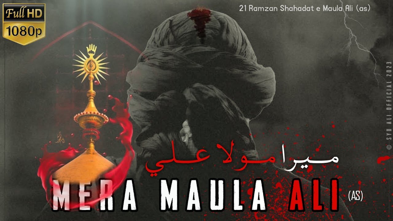21 Ramzan | Shahadat e Mola Ali (as) | Mera Maula Ali | WhatsApp Status | By Ishq e Haider Official