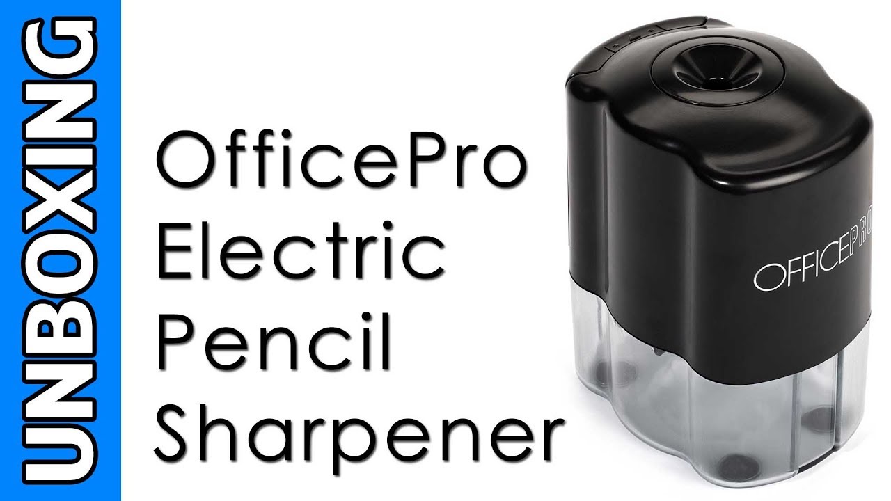 OfficePro Electric Pencil Sharpener Unboxing