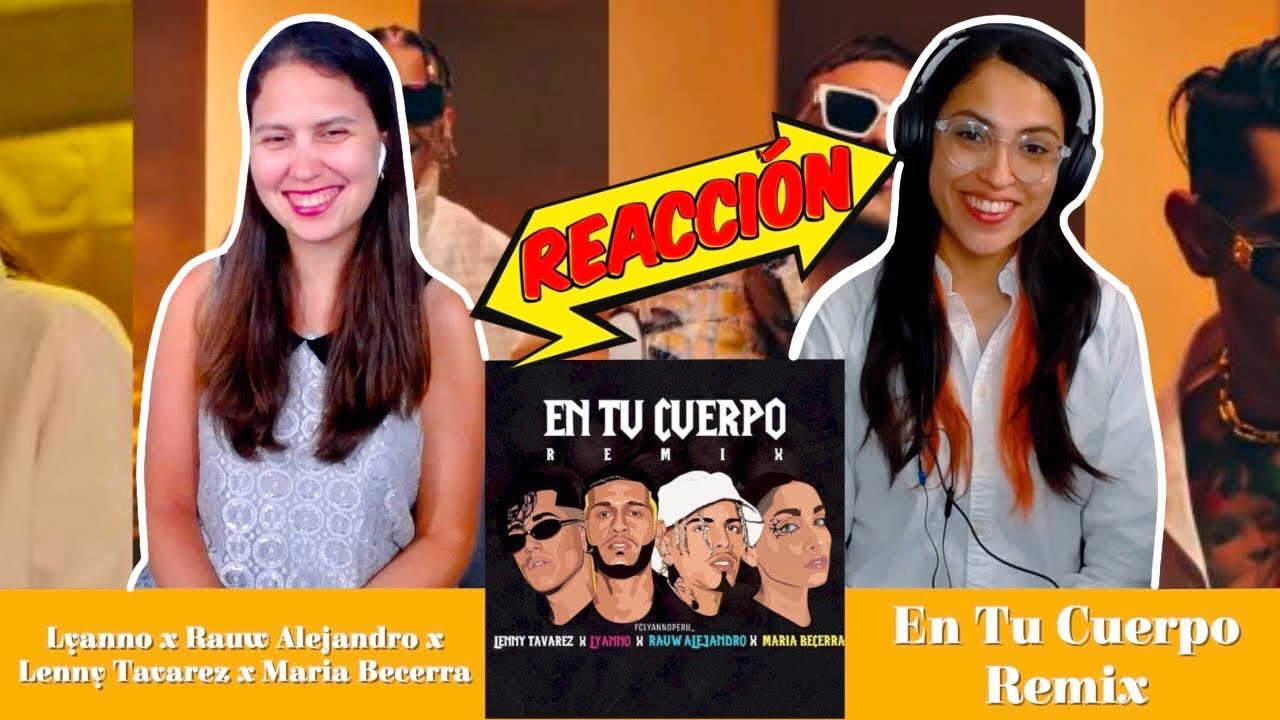 Lyanno x Rauw Alejandro x Lenny Tavarez x Maria Becerra - En Tu Cuerpo Remix Reacción