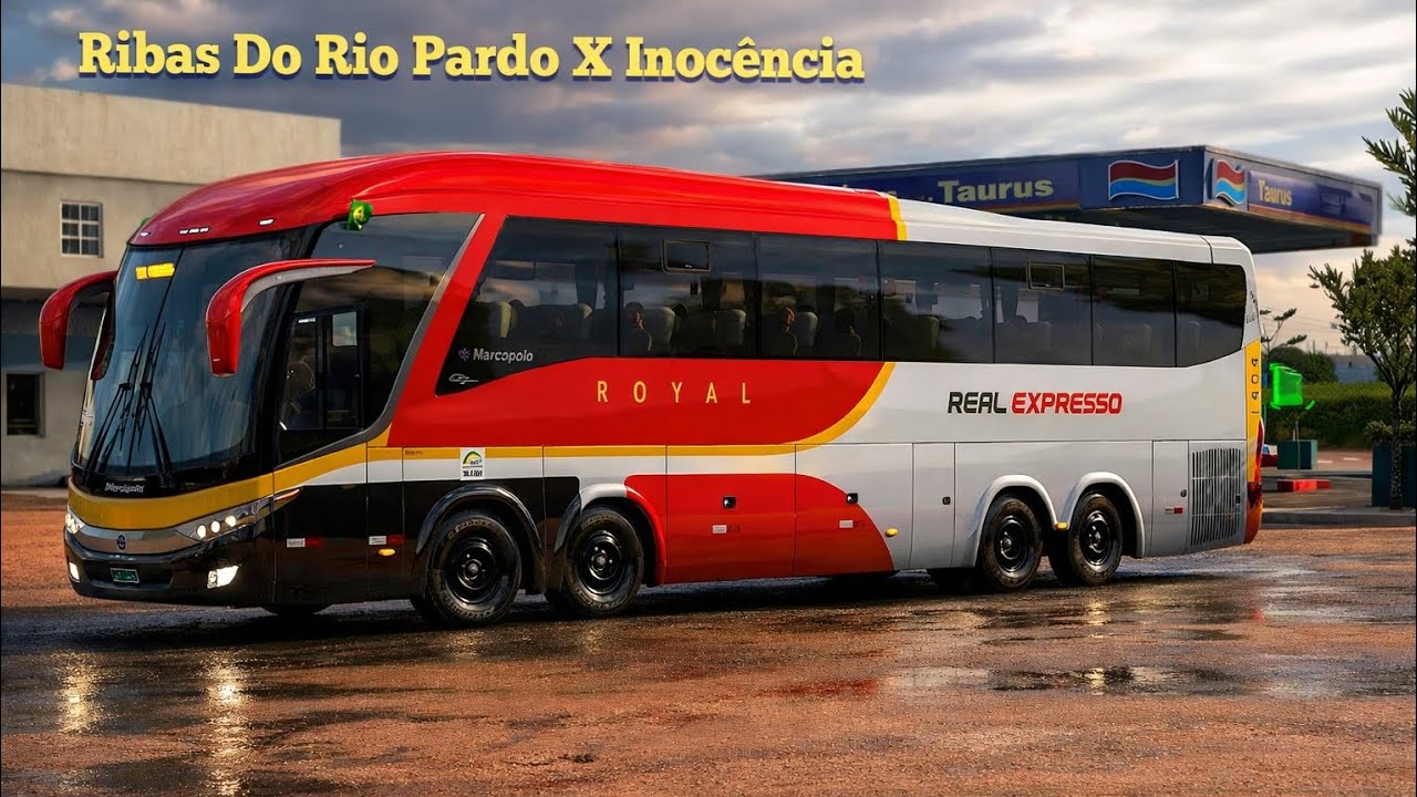 ESSA VIAÇÃO EXPRESSO SENTINDO RIBAS DO RIO PARDO X INOCÊNCIA G7 VOLVO 8X2 