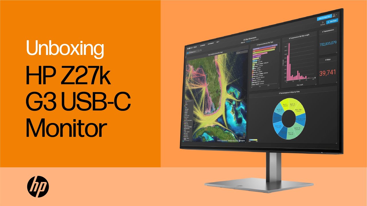 Unbox and Setup of the HP Z27k G3 4K USB-C Monitor | HP Monitors | HP Support