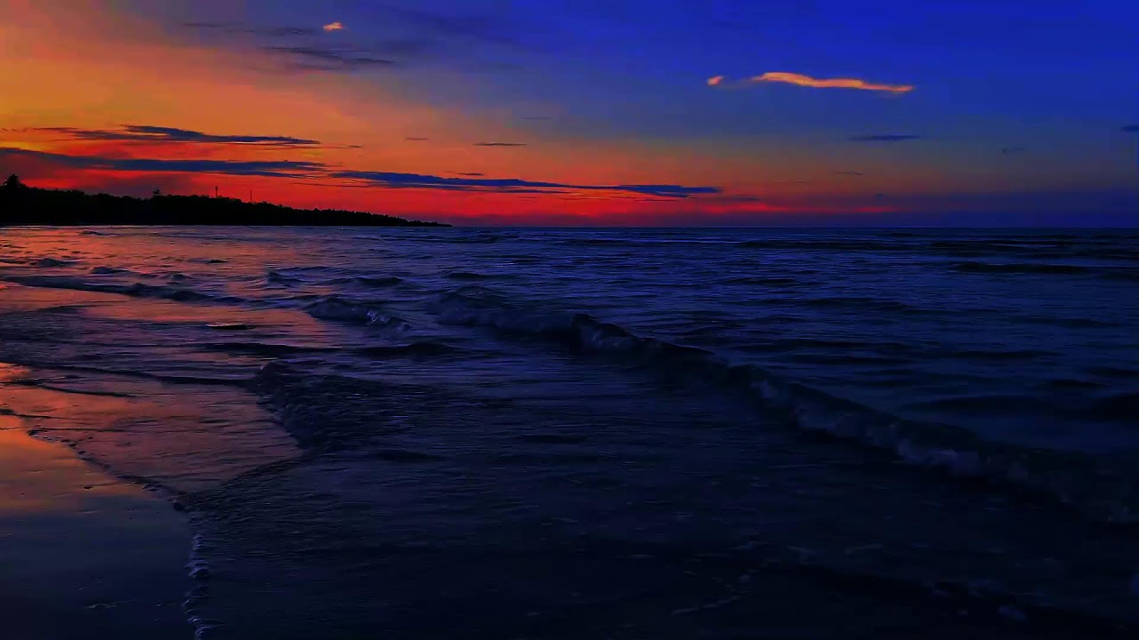 Ocean Sounds for Restful Sleep | Peaceful Night Sound