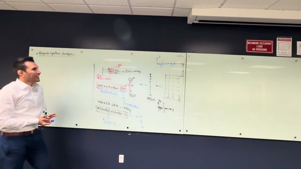 Advanced Structural Analysis 2025: Lecture 17 Structural Dynamics