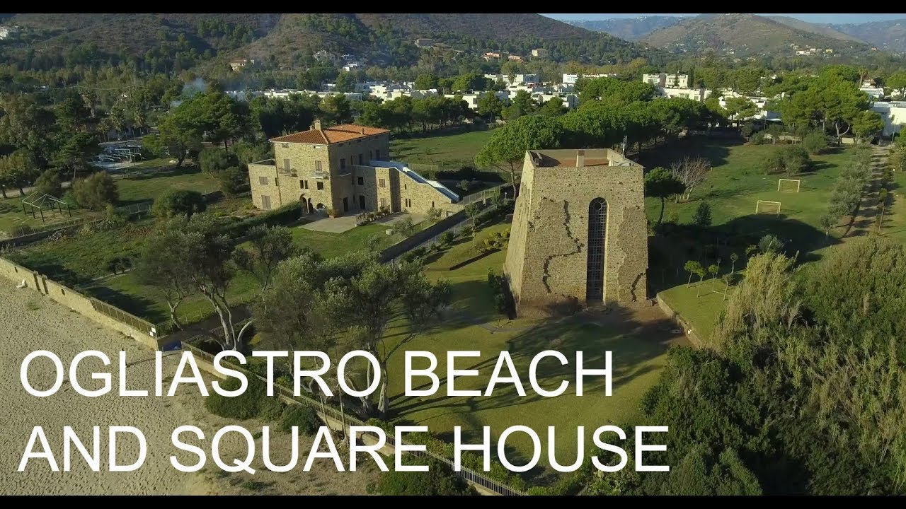 DaneWithADrone - Ogliastro beach and square house