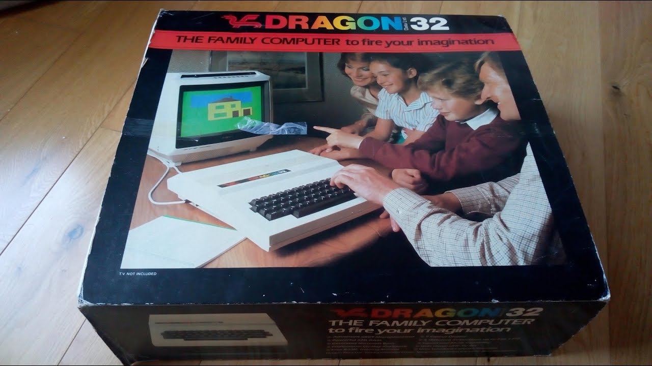 Dragon 32 Computer review for eBay auction.