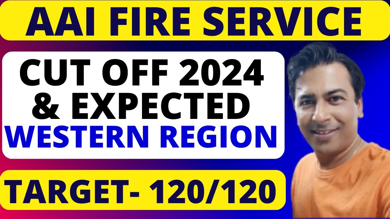 📢 AAI Junior Assistant (Fire Service) Western Region Cut-Off Marks 🔥🚒