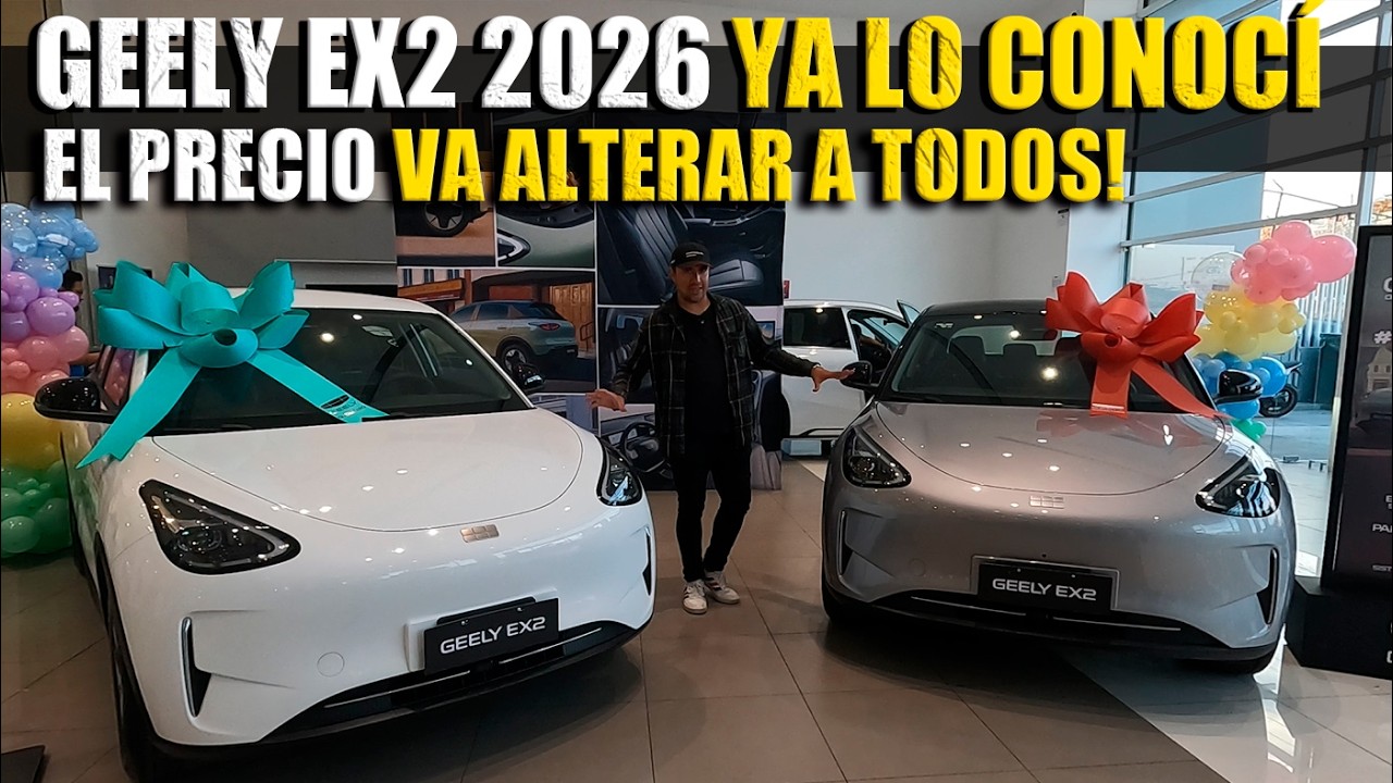 GEELY EX2 2026 LLEGA AL CANAL 🔴 TE CUENTO PRECIOS Y MÁS