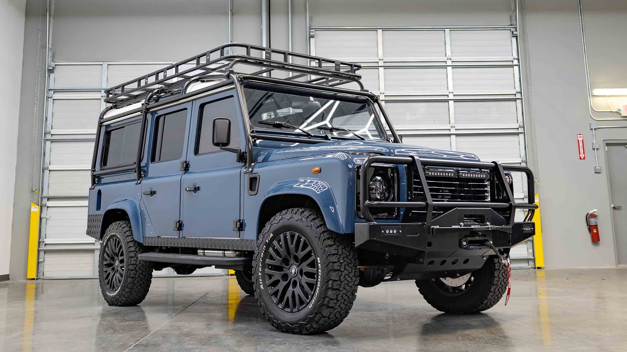 Fully RESTORED Land Rover DEFENDER 110 With L92 Engine | ECD Automotive Design