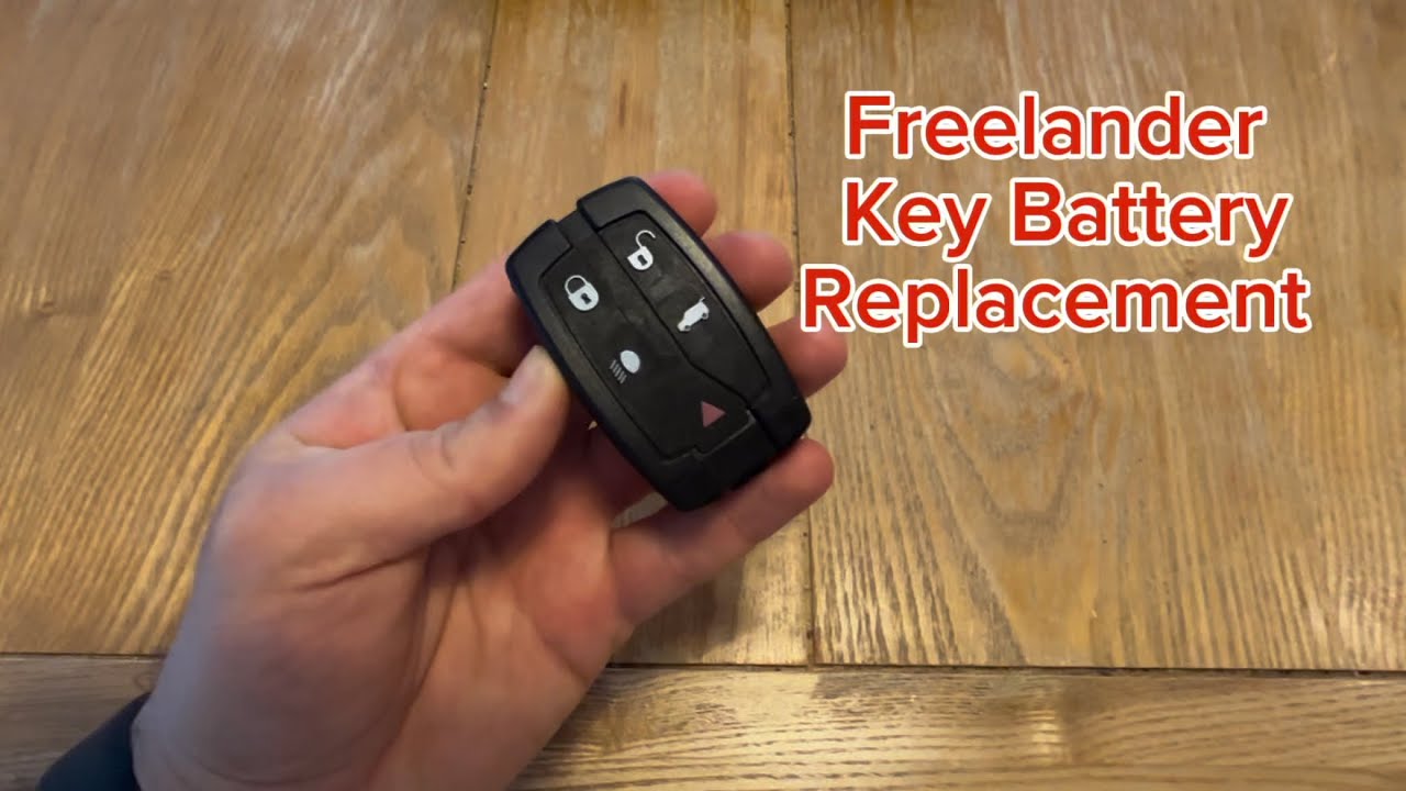 How to Replace the Key Fob Battery on a Land Rover Freelander