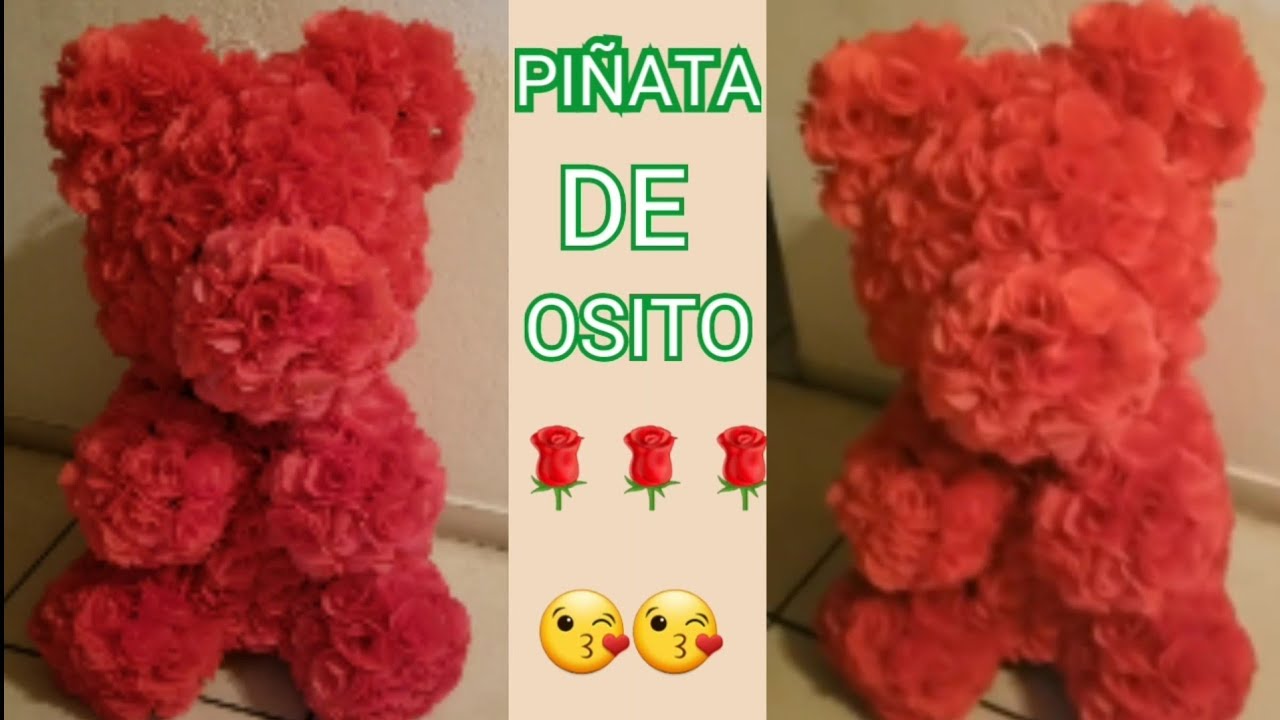 #diy #piñata de osito