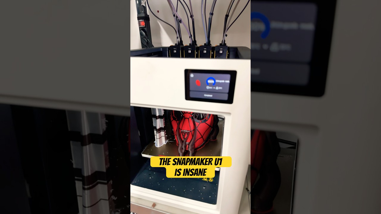 The SnapMaker U1 is absolutely insane.