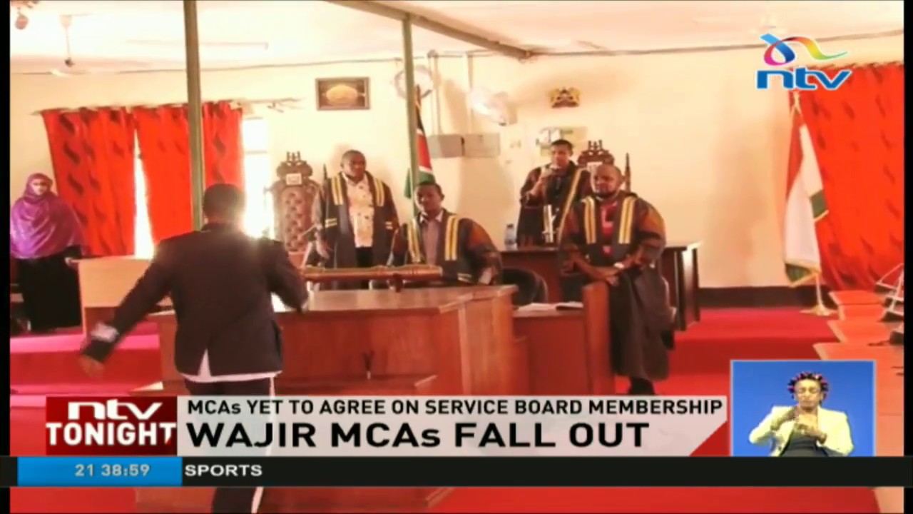 Wajir County assembly adjourns after a tense ten minutes session