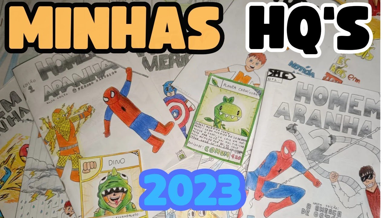 Mostrando Minhas HQ'S - História em Quadrinhos/ 2023. Atualizado