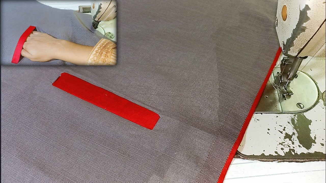 How to stitch pocket in shirt | gem pocket lagane ka tarika | jeb lagane ka asan tarika