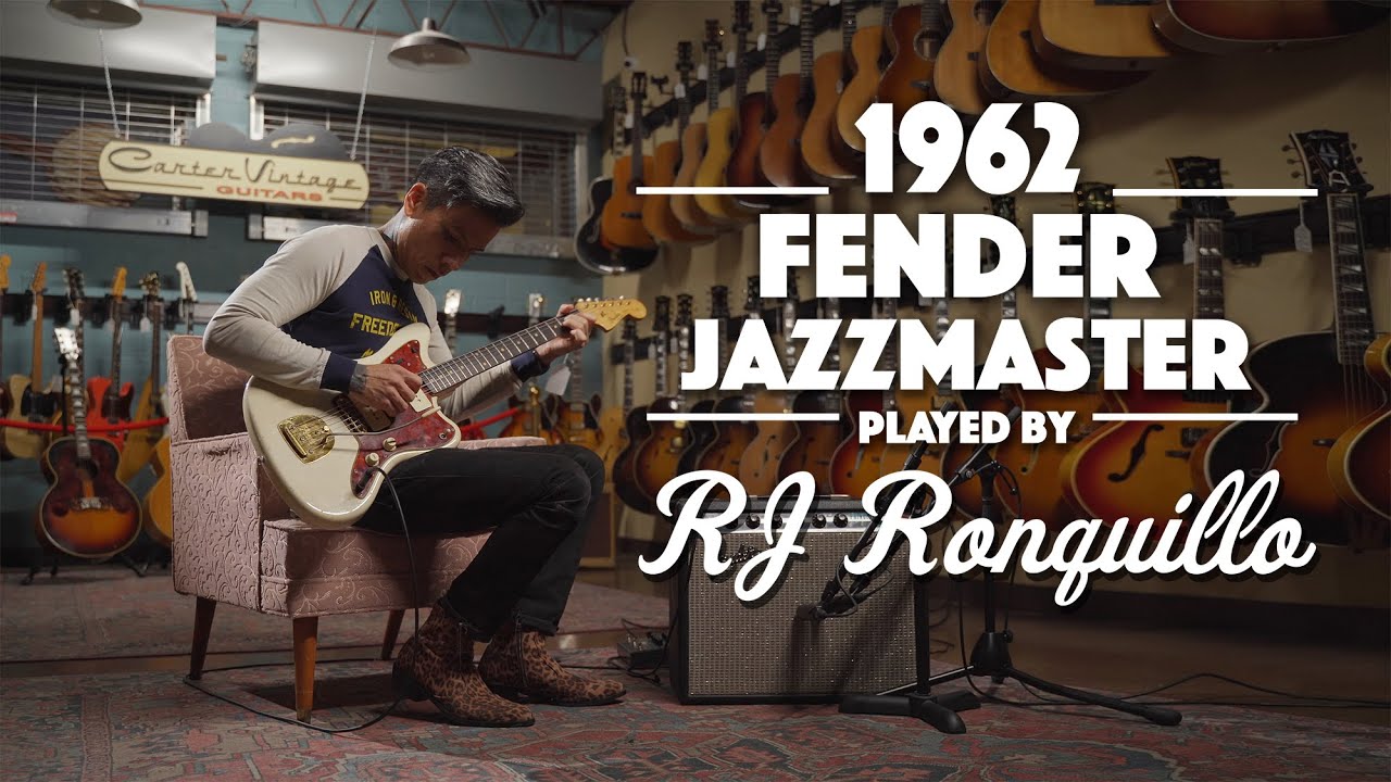 Fender Jazzmaster 1962 года в исполнении RJ Ronquillo