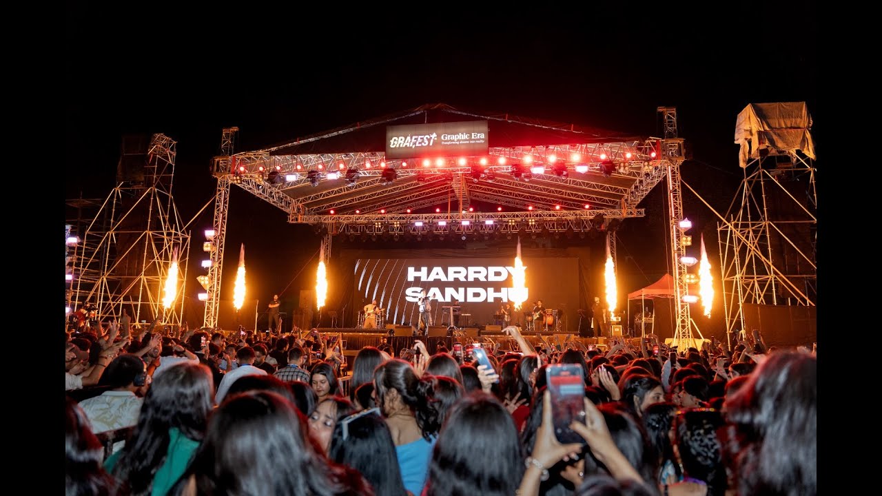 Grafest 2025 II Graphic Era Hill University, Bhimtal Campus II Harrdy Sandhu