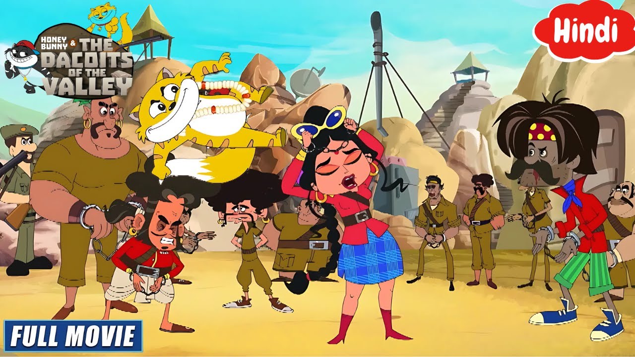 Honey Bunny And The Dacoits Movie | हनी बनी और डाकुओं की टोली | Yo Kids Masti | FULL MOVIE