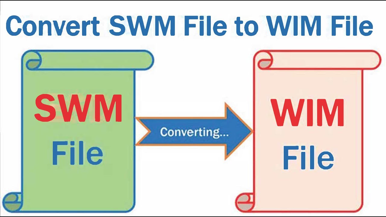 How to convert swm files to wim easily_How to restore from swm file _ How to use recovery media
