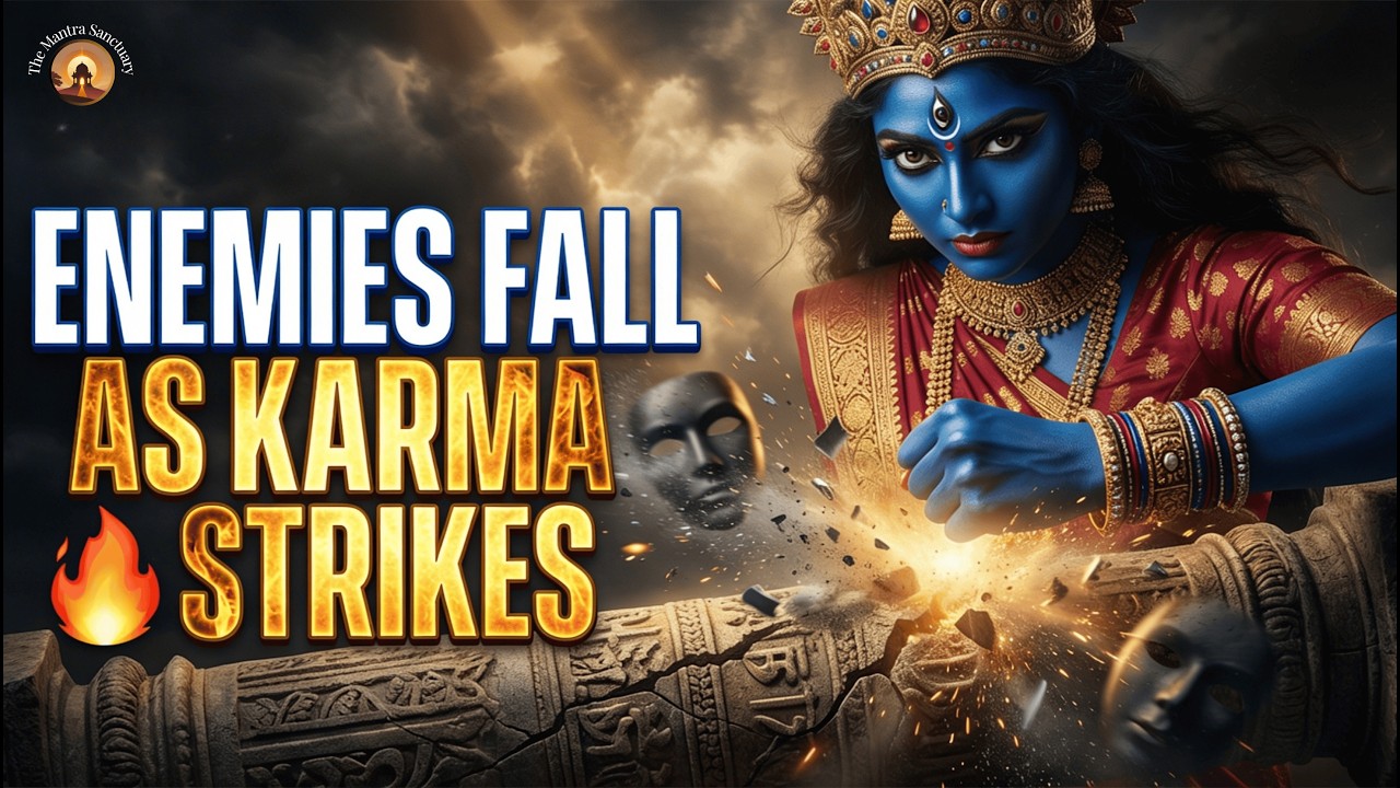 Enemies Fall as Karma Strikes 🔥 Kali Mantra for Divine Retribution & Protection