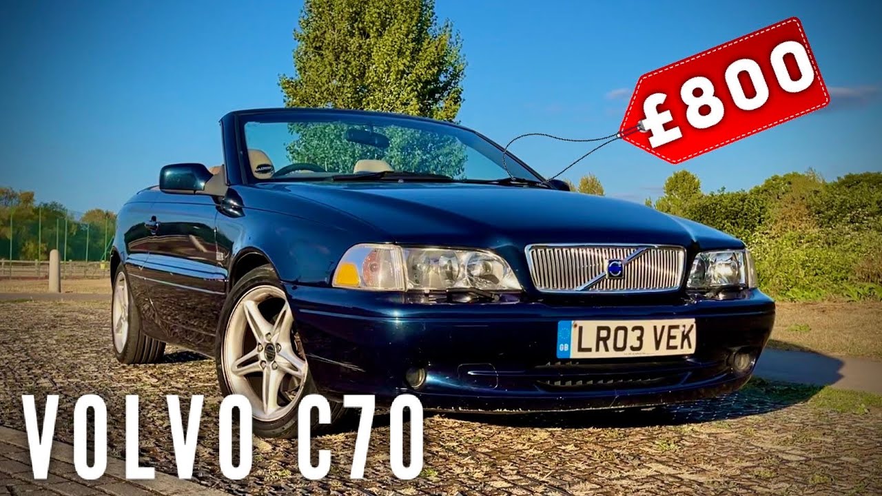 Volvo C70 cabriolet - my new open top cruiser for less than £1000.