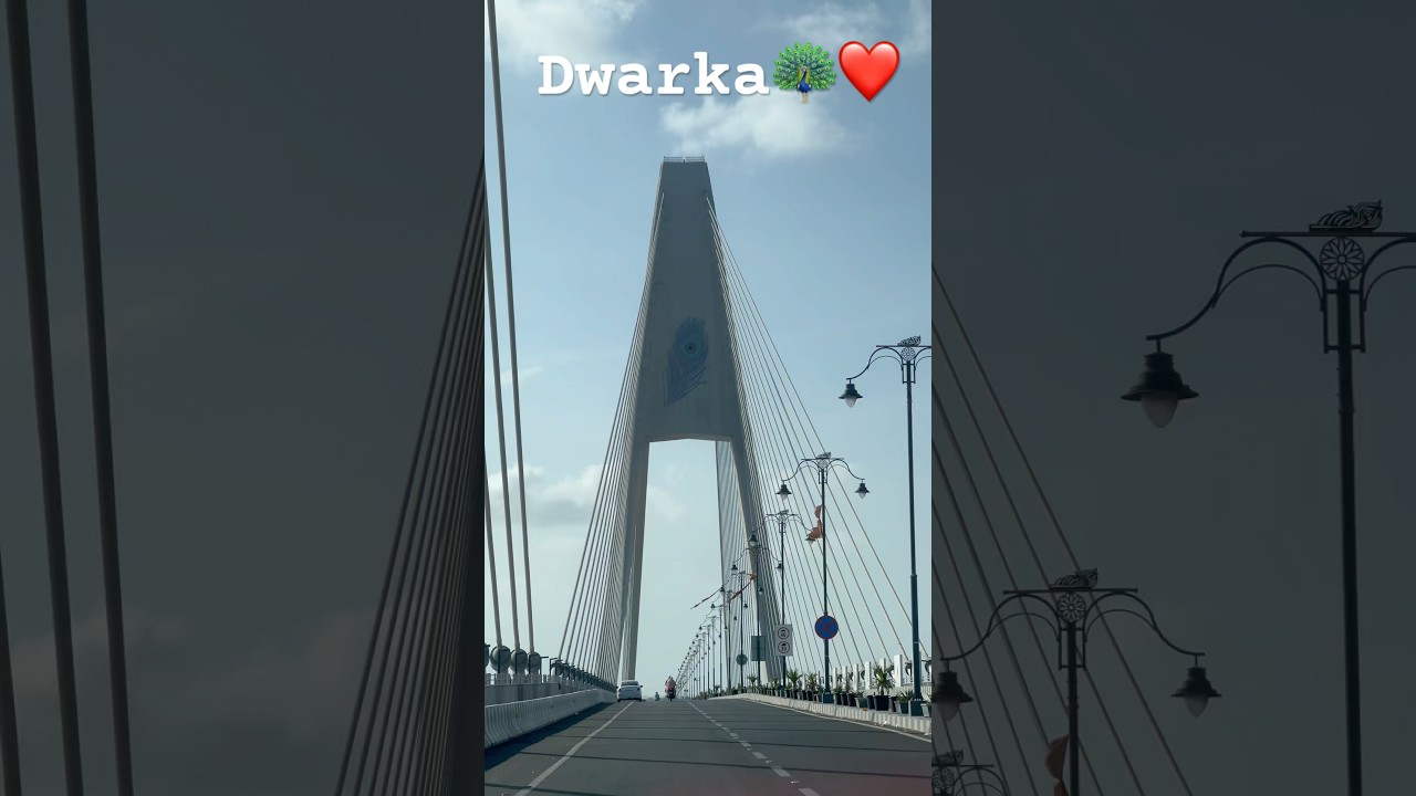 Dwarka Nagri 🦚❤️ #dwarkesh #dwarkadhish #dwarkanagri #dwarkadhishstatus #radhakrishna #krishna