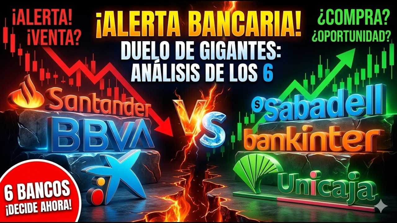¡Alerta Bancaria! 🚨 Análisis de los 6 bancos del IBEX 35: ¿Qué hacer ahora?