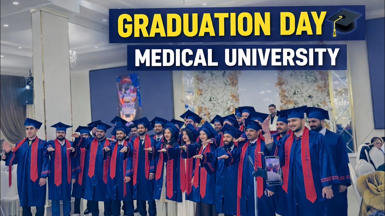Senior’s Graduation Day 🎓 | Annual Dinner Night at Medical University | Avicenna International 