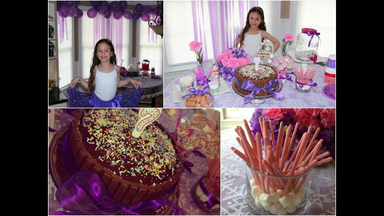 Niver da Julie - Preparando Niver em casa bem simples