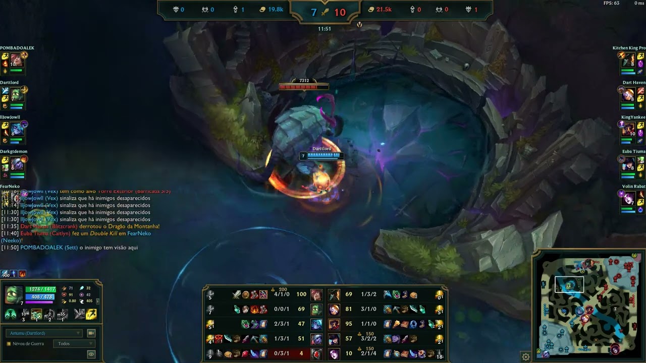 Amumu Infernal gameplay