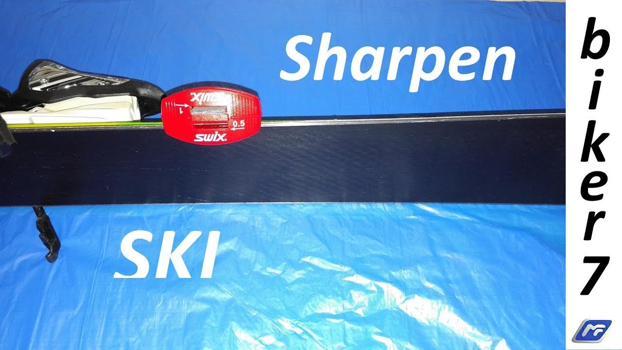 How To Sharpen Ski Edges / Jak Brousit Hrany Lyží