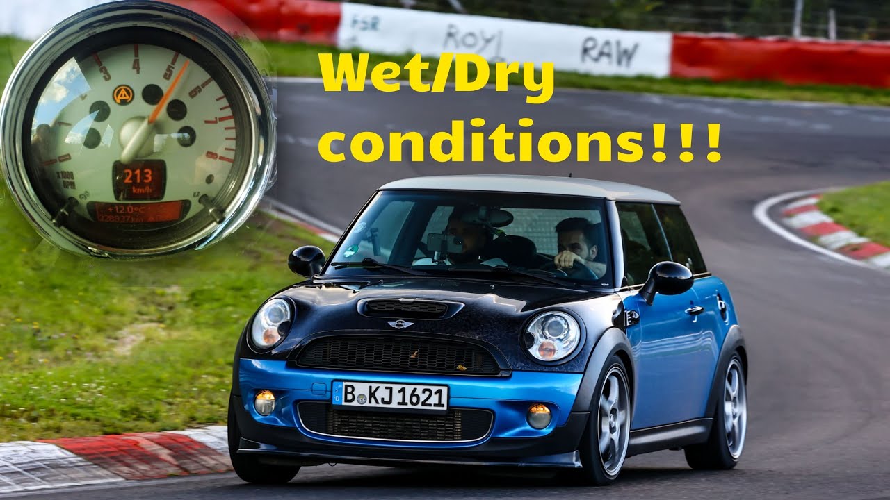 Mini Cooper S R56 AT NÜRBURGRING WET/DRY & Tricky Conditions!