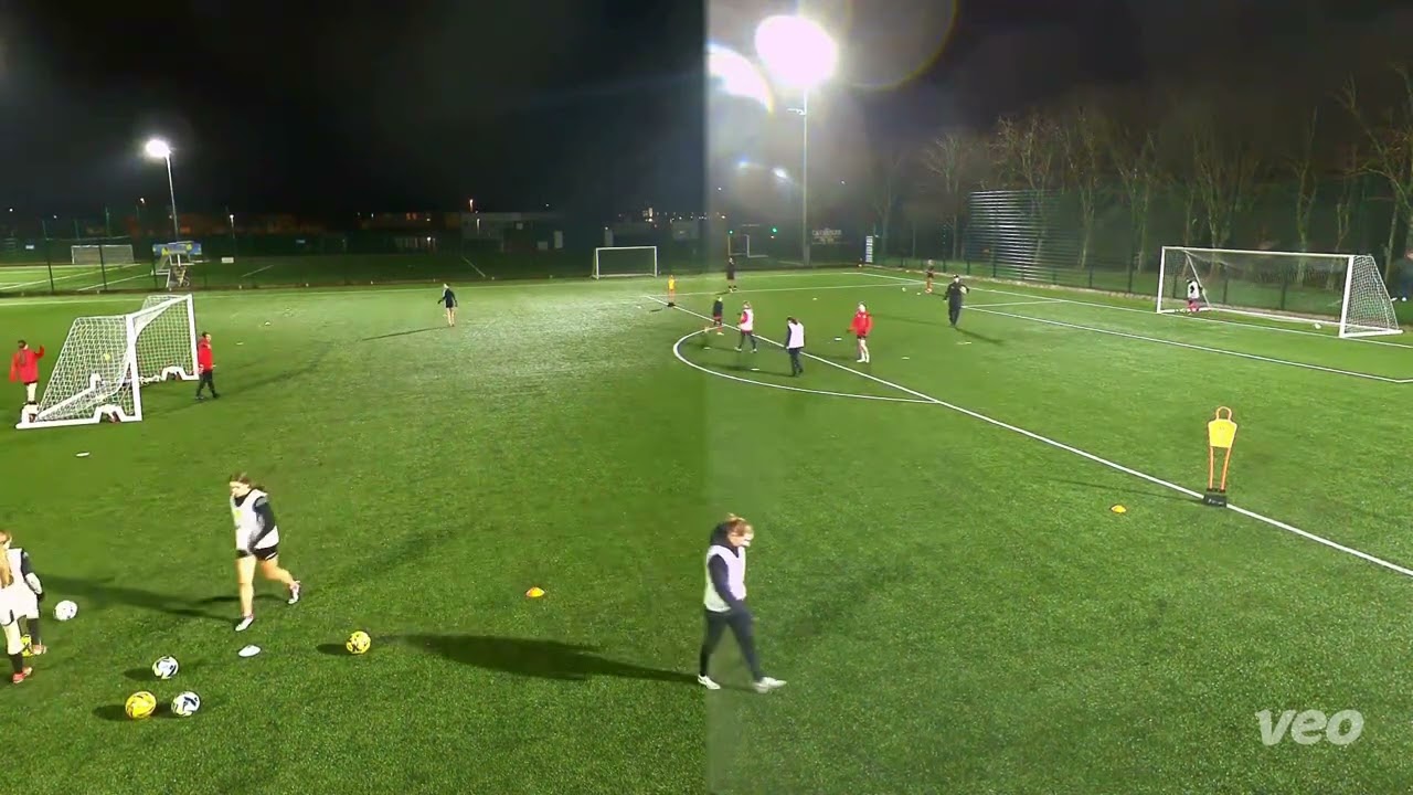 Crossing & Finishing Practice into 2v2