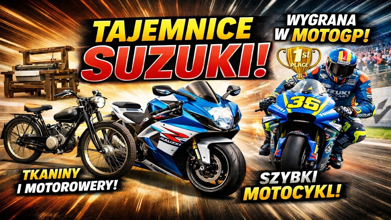 Historia Suzuki od początku działalności aż do MotoGP