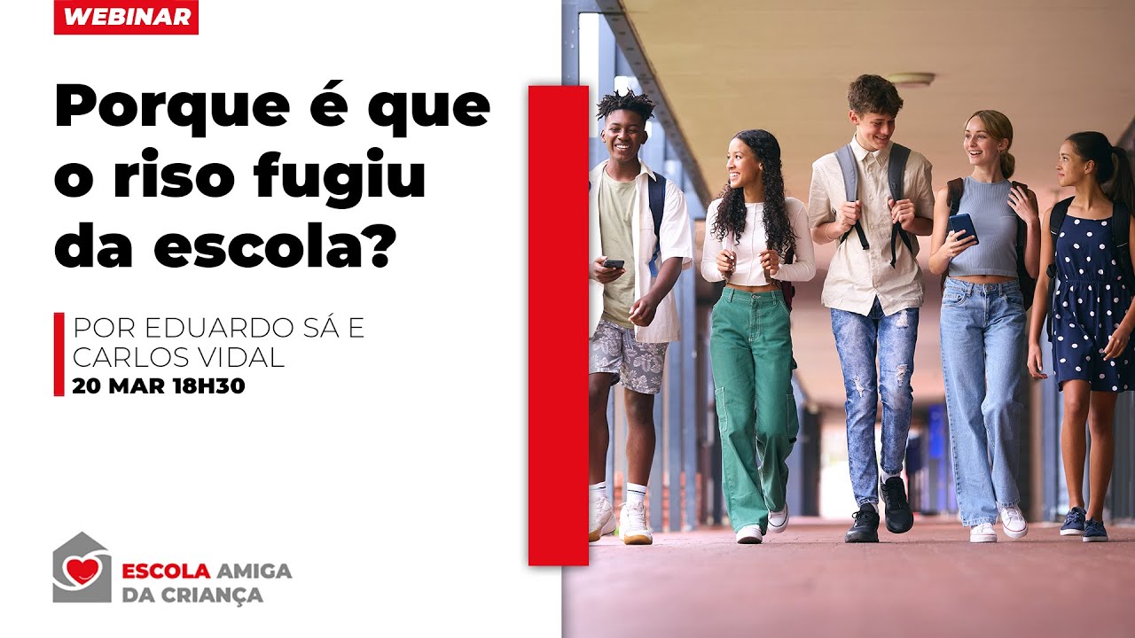 Porque é que o riso fugiu da escola? | Por Eduardo Sá e Carlos Vidal