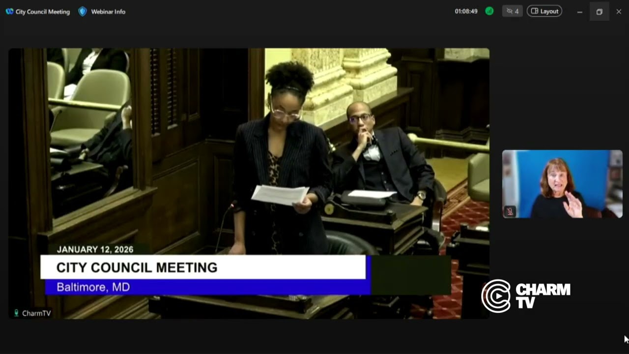 City Council Meeting; January 12, 2026