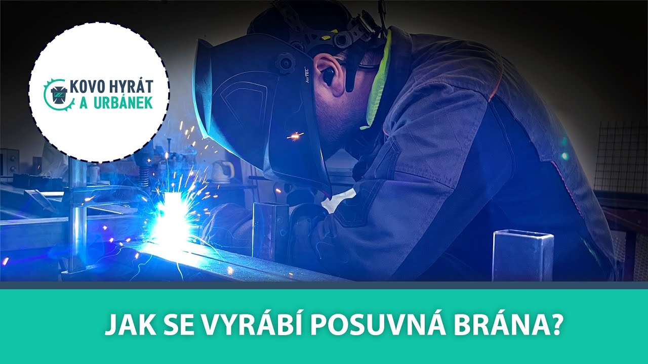 Jak se vyrábí posuvná brána? l Ploty Dobrý l Kovo Hyrát