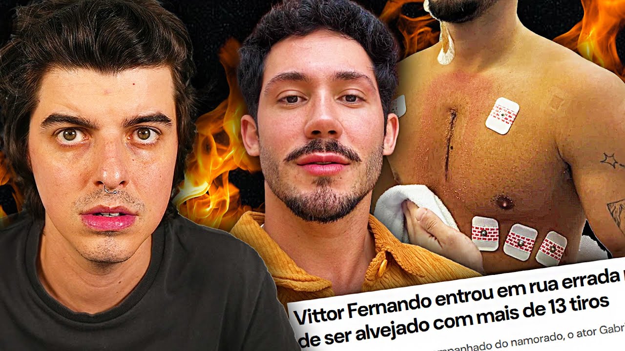 VITTOR FERNANDO é BALEADO e revela MOTIVO BIZARRO