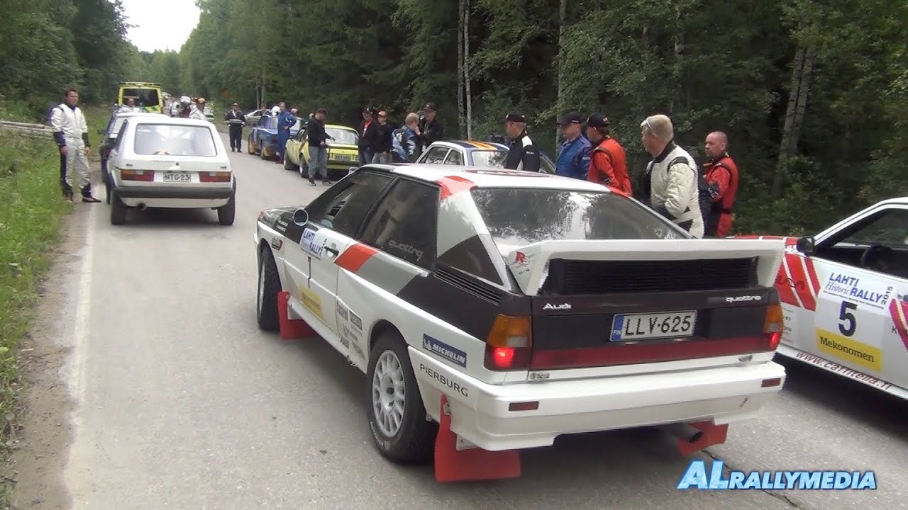 Lahti Historic Rally 2015 SS5 Marjoniemi Start