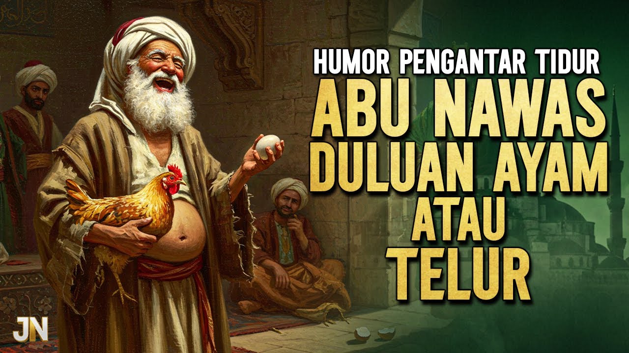 JAWABAN CERDAS ABU NAWAS DULUAN AYAM APA TELUR || CERITA LUCU PENGANTAR TIDUR