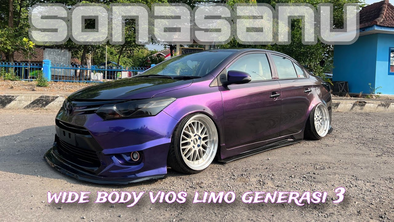wide and radius vios limo generasi 3 | elegan konsep | chameleon