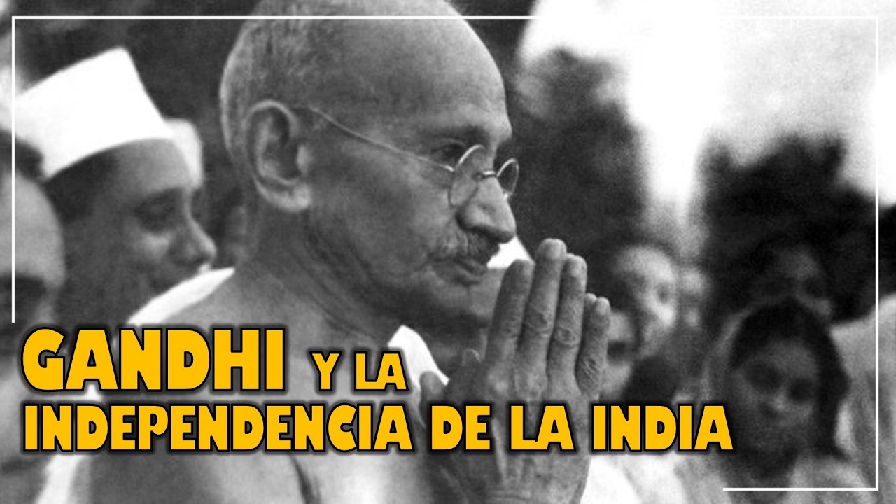 LA DESCOLONIZACI&Oacute;N: Gandhi y la Independencia de la India✨aulamedia Historia