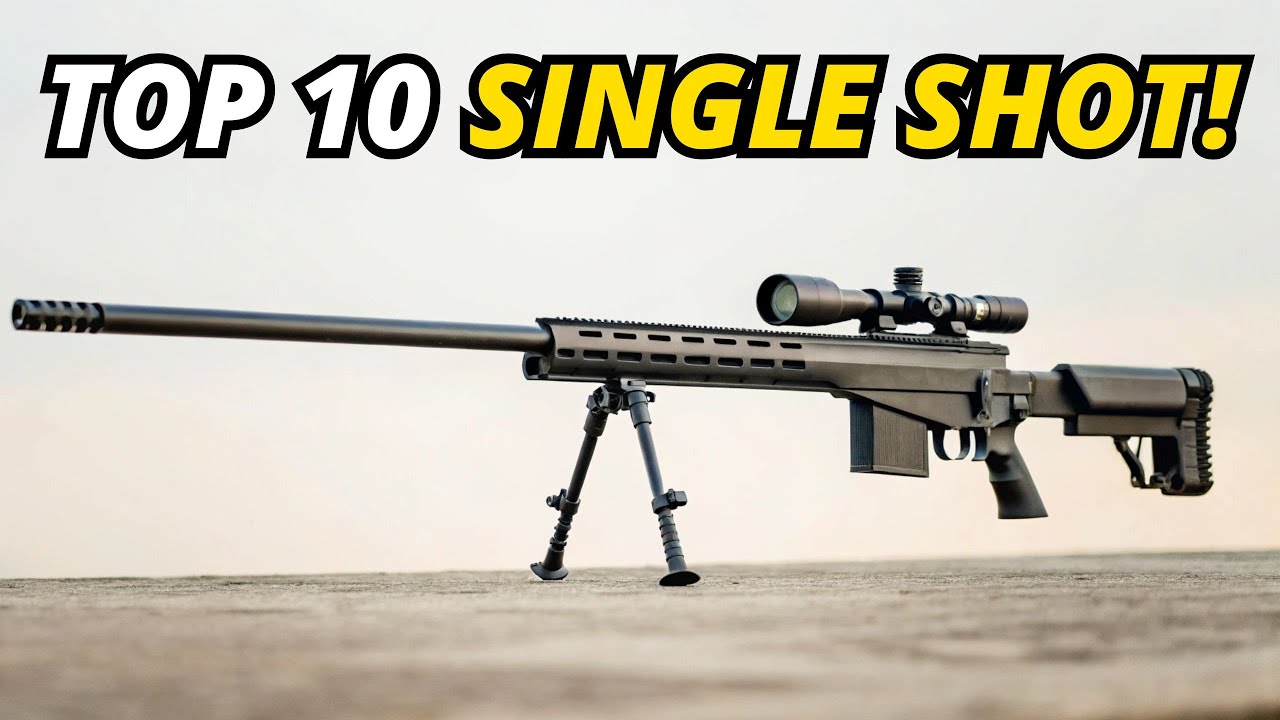 The Top 10 BEST Single Shot Rifles in 2025!
