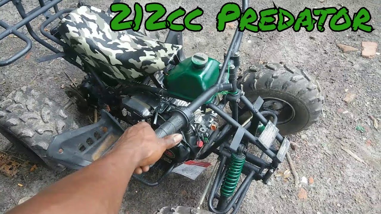 212cc predator motor on Chinese ATV frame
