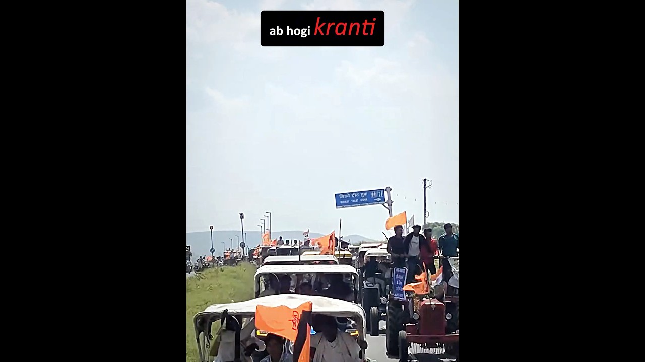 JAAT & FARMERS with tractors  going to jantar mantar 🔥😱: Abhijeet dipke,Sonam wangchuk