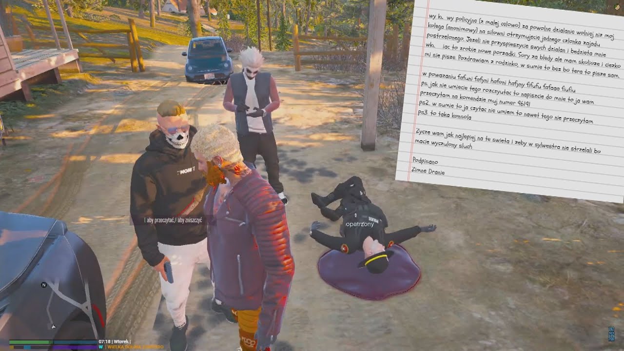 wiadomosc do lspd