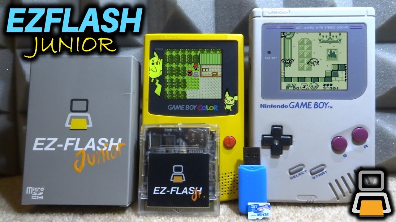 EZ-Flash Junior For GameBoy/GBC! Setup Guide!