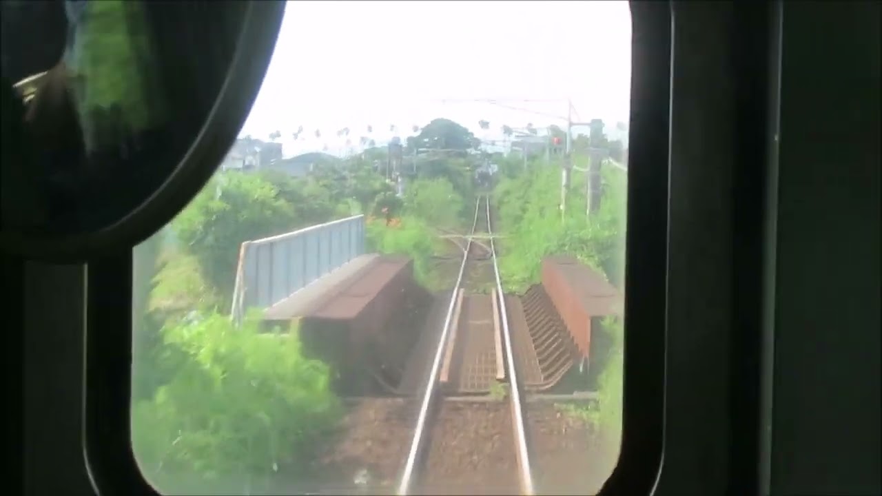 JR九州キハ47 9083・キハ40 8098　日南線　宮崎⇒志布志(全線)　前面展望動画