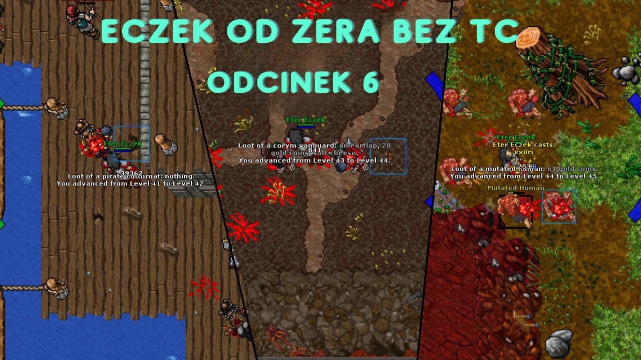 Gramy Eczkiem od zera w Tibii bez Tibia COINS!! - Odcinek 6