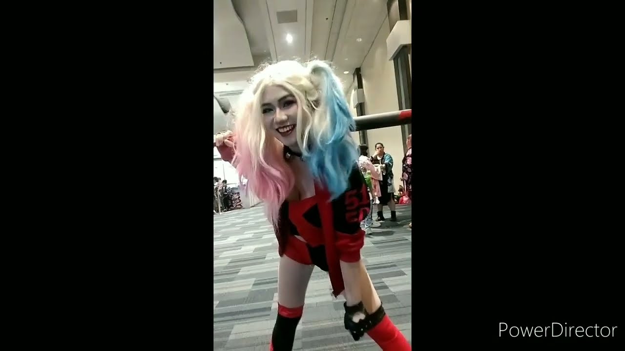 Harley Quinn Cosplayer From The Suicide Squad